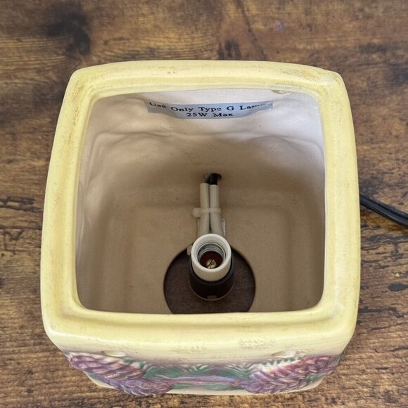 Scentsy Pinecone Wax Warmer No Lid, Tested Fall Rustic Retired 5" Height - Picture 6 of 15